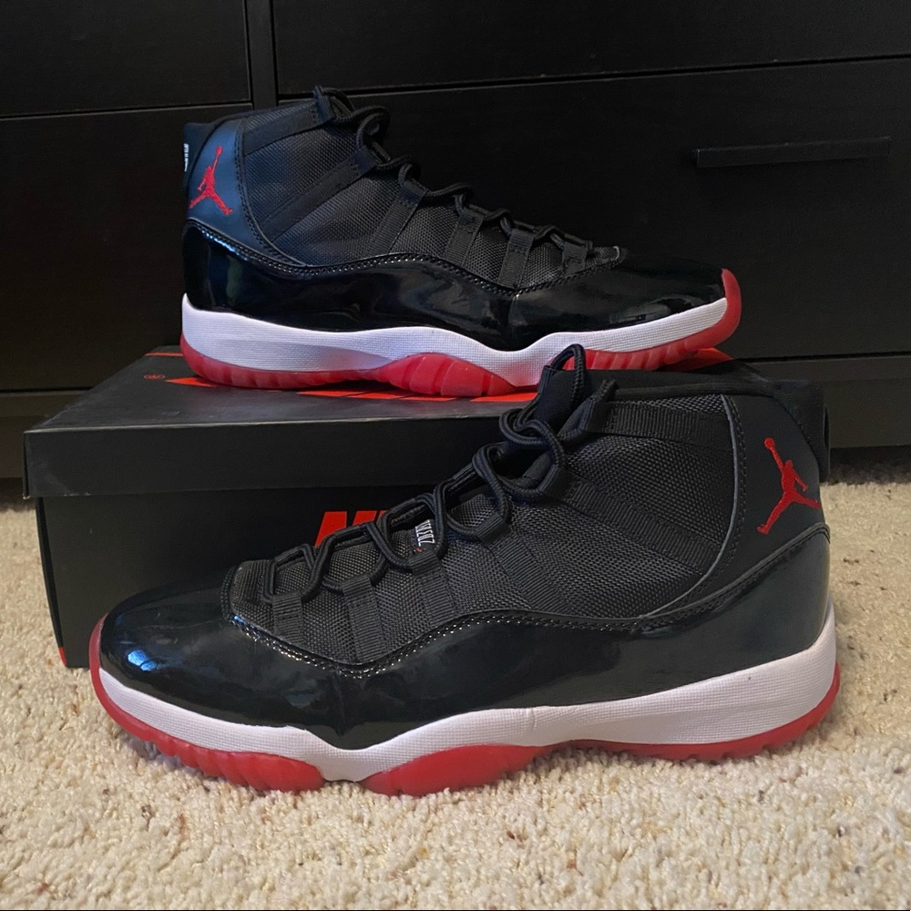 Jordan 11 Bred Mens Size 13